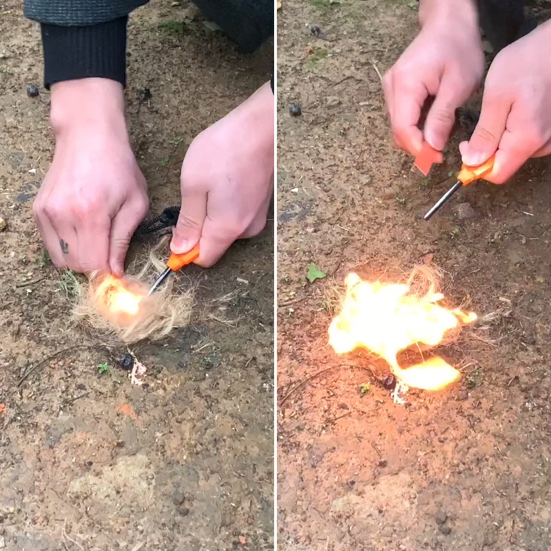 Outdoor Survival Flint Fire St - Magnesium Fire Starter 评论和价格