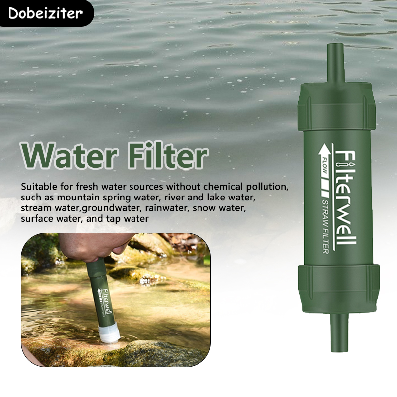 Mini Water Filter Straw Portab - Water Purification Straw 评论和价格