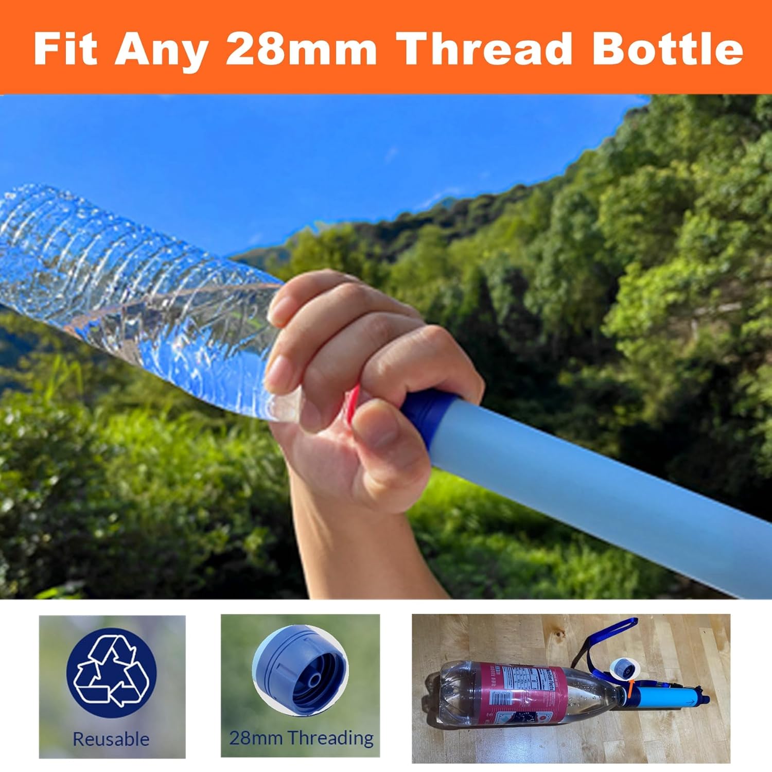 Personal Water Filter Straw Ou - Water Purification Straw 评论和价格